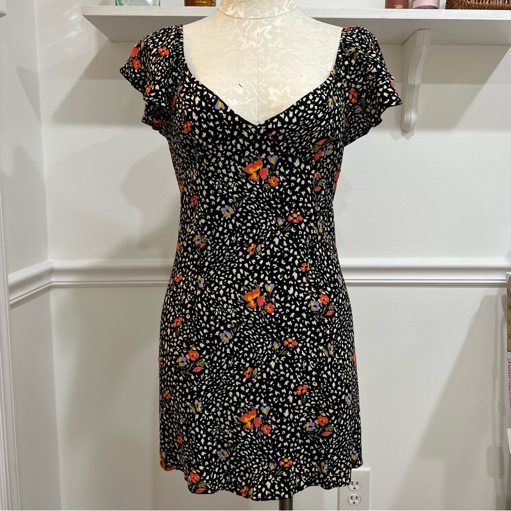 Floral mini dress